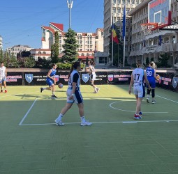 Baschet 3x3, Campionatul Național feminin, Orădencele în top 10 după primul turneu