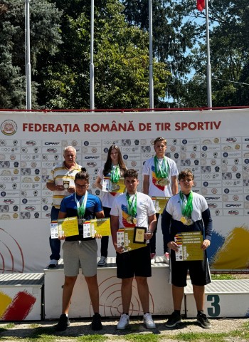 CSU Oradea, 27 de medalii la naționalele de tir sportiv - juniori III și II