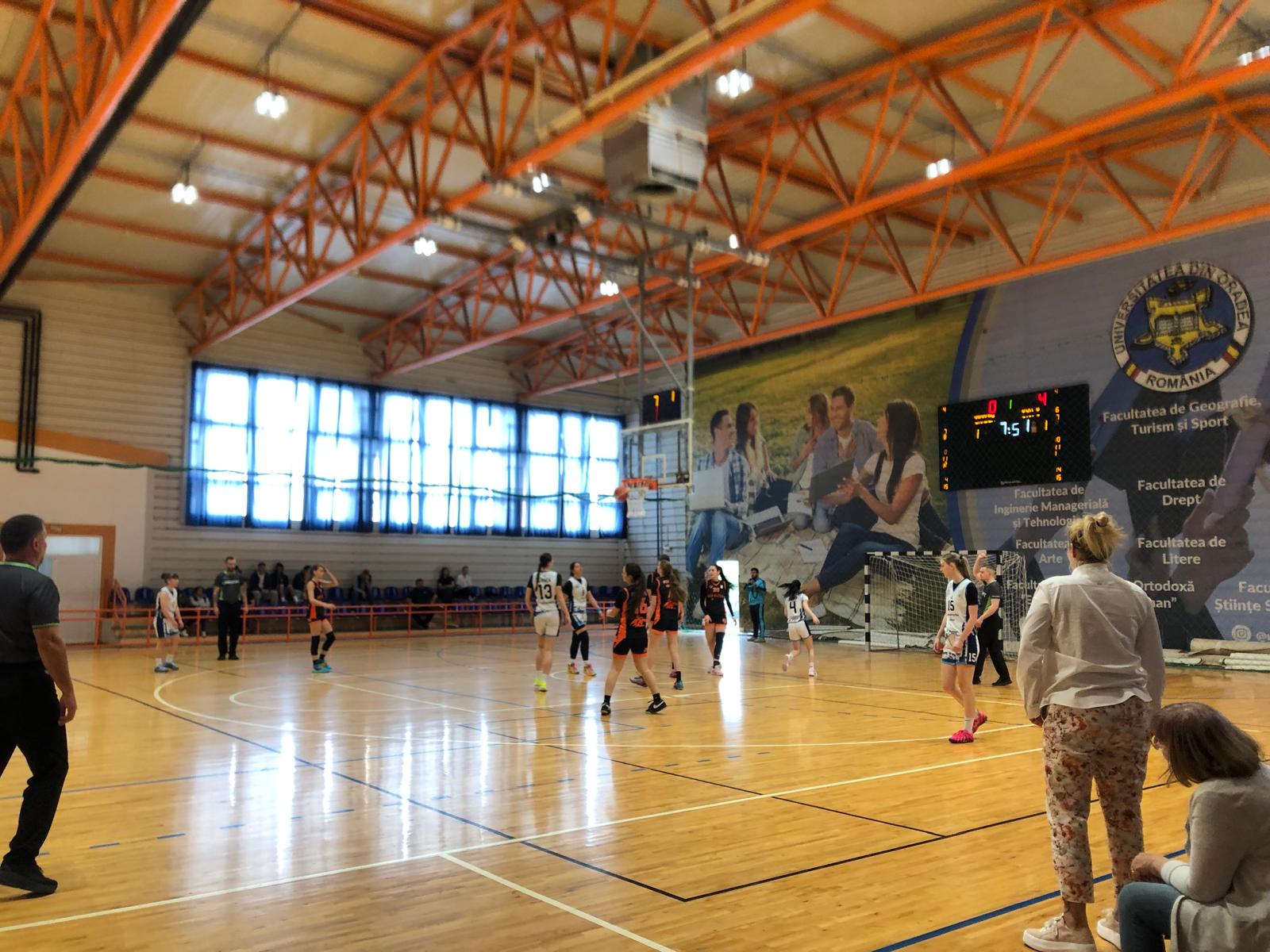 CSU Oradea – locul 4 în Liga I de baschet feminin